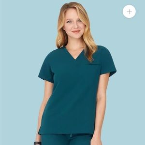 Caribbean blue mandala scrubs
